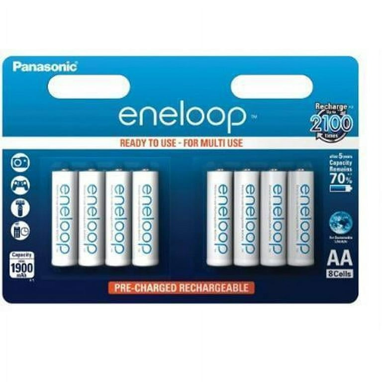 8-200pcs Panasonic Eneloop AA 2550mAh Rechargeable Batteries Made in Japan  - Power Up Your Devices - AliExpress, eneloop aa 