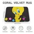 thumbnail image 2 of Looney Tunes Tweety Bathroom Rugs, Soft Absorbent Plush Bath Mat, Non-Slip, Machine Washable Bath Shower Mat, Floor Carpet for Bathtub&Sink, 2 of 8