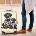 thumbnail image 4 of Happy Mother's Day Proud Great Dane Mom Travel Luggage Cover Danes Dog Lover Gifts Suitcase Dust Protective Decor - 03003, 4 of 5