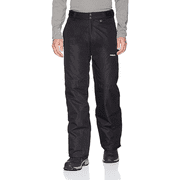 Arctix Men's Essential Insulated Snow Pants, Water Resistant Snow Pants for Skiing & Snowboarding, (Black, Large)