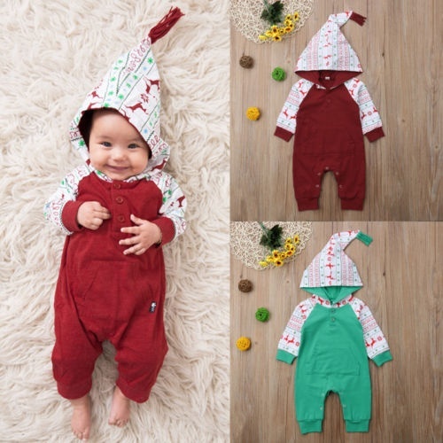 newborn hooded jumpsuit