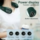 thumbnail image 5 of Portable Mini Neck Fan Wearable Neck Fan with Power Display 3000mAh Battery Mini Handsfree Hanging Neck Fan for Home, 5 of 5