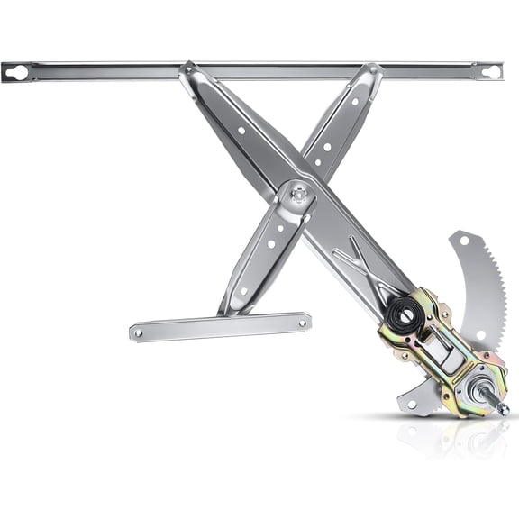 A-Premium Manual Window Regulator Compatible with Honda Civic 1996-2000 2 Door Front Left Driver Side