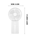 thumbnail image 2 of Boovnll Fan, Usb Rechargeable Handheld Small Fan with Light Student Portable Fan Mini Silent Desktop Fan, Portable Fan, Desk Fan, Fans, 2 of 2