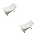 thumbnail image 4 of Baohd Convenient U Shape Nail Arm Rest Pillow for Acrylic Nails Manicure Portable and Non Slip White 5.24 Inchx2.56 Inch 2Set, 4 of 6