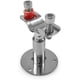 thumbnail image 5 of Soporte de tubo de montaje en pared de techo, abrazadera de soporte ajustable de acero inoxidable de 51 mm (2 pulgadas) de diámetro, ideal para fijar tuberías, tubos o varillas, 1 pieza Kuyhfg Bienvenido a Kuyhfg, 5 of 5