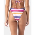 thumbnail image 2 of Roxy Sunset Swells Scoop Bottom Cheeky - Size L - Color: Berry Multi, 2 of 5