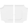 thumbnail image 2 of 32"OD x 1"ID x 19"C x 1"P Locke Architectural Grade PVC Contemporary Ceiling Medallion, Two Piece, 2 of 11