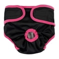 thumbnail image 3 of Doggie Diapers for Female Dogs, Cat Waterproof Leak Proof Washable Sanitary Panties for Small Medium and Large Pets, Cat Diapers Incontinence,Female Dog Diapers, Dog Diapers That Stay On（Black, L）, 3 of 10