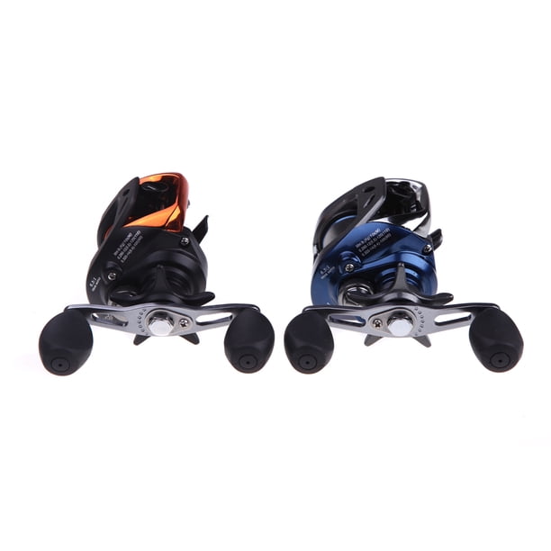 af103 10 1bb ball bearings fishing reel Lixada AF103 10+1BB Ball Bearing Right-Hand Baitcasting Fishing Reel High  Speed 6.3:1 Blue