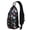 Nurse Life Slin, variant on Kawaii Red Strawberry Print Sling Bag, Fresh Berry Pattern Crossbody Backpack with Sweet Fruity and Summer Flower Design
