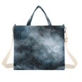 thumbnail image 7 of FORMRS Womens Corduroy Tote Bag Crossbody Shoulder Purse Handbag with Detachable Strap, Watercolor Sky Pattern, 7 of 7