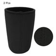 thumbnail image 3 of Uxcell Neoprene Insulated Reusable Coffee and Tea Cup Sleeve Black Pack of 2, 3 of 6