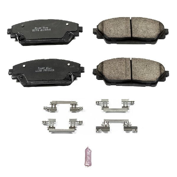 OE Replacement for 20142017 Mazda 3 Front Disc Brake Pad and Hardware