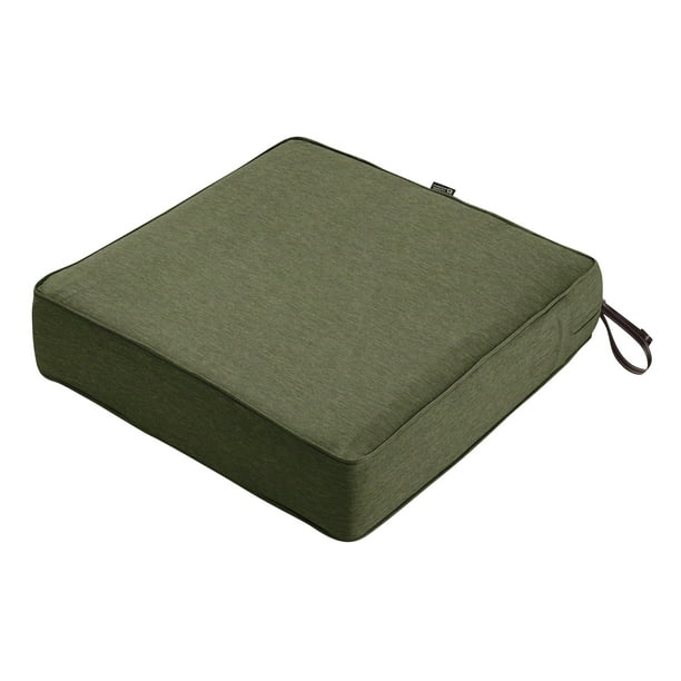 Cojín de asiento exterior Classic Accessories Montlake Green