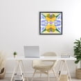 thumbnail image 3 of Stupell Industries Eclectic Revival Kaleidoscope Symmetry Black Floating Frame Canvas Art, 18 x 18, by Melissa Wang, 3 of 8