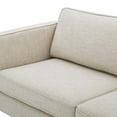 thumbnail image 3 of Sofa, Fabric, Beige, Modern Contemporary Urban Design, Living Lounge Room Hotel Lobby Hospitality, 3 of 10