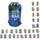 thumbnail image 5 of Yuarrent Bolsa de natación impermeable de 15/20L/30L, de saco seco, colores de camuflaje, pesca, canotaje, kayak, almacenamiento, bolsa de Deportes acuáticos Camuflaje Azul 23 x 63 cm Yuarrent OD1303-11B, 5 of 6