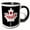 Black/White, variant on 3drose, Grunge Canadian Canada Flag with Red Heart, 11oz Mug