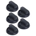 thumbnail image 1 of 5pcs Universal Gas Stove Knob Plastic Gas Cooker Control Knob Replacement Parts for Family Reastaurant, 1 of 5