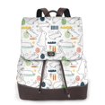 thumbnail image 1 of Balery Easter Rabbit Mochila de Cuero para Mujeres, Gran Capacidad, Bolsa de Viaje Multifuncional, Mochila de Cuero y Bolsa de Hombro para Mujeres, 1 of 4