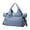 Blue, variant on Muka Yoga Gym Bag for Women with Shoe Compartment, Large Capacity Travel Duffle Bag with Yoga Mat Holder (Purple)