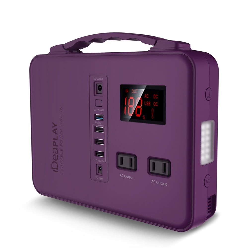 Portable Power Station, iDeaPlay BP200 150Wh Generator for Home Use