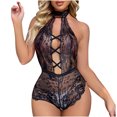 thumbnail image 2 of uublik Valentines Lingerie Set for Women Lace Plus Size Babydoll Sexy Naughty Bodysuit, 2 of 4