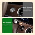 thumbnail image 3 of TinyGlam Car Joystick Starter, Car Push to Start Button Rocker, Car Engine Start Stop Button, Automotive One-Touch Start Button, Push Start Button Cover, Car to Start Joystick for Cars (Black), 3 of 5