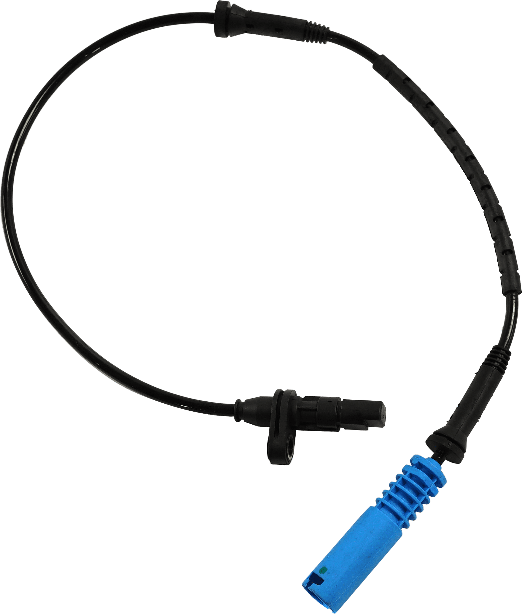 ABS Speed Sensor Compatible with 2000-2003 BMW X5 Front, Driver or Passenger Side 8 Cyl 4.4L Female Connector Pin Type 2-Prong Terminal