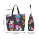 thumbnail image 5 of Disketp Cat Icecream Bolsa Tote Estampada para Mujer, Bolso de Hombro y de Mano para Compras y Viajes, 5 of 8
