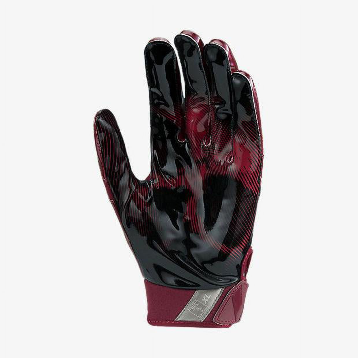 Nike GF0491 Men's Vapor Jet 4 Football Gloves - Deep Maroon 