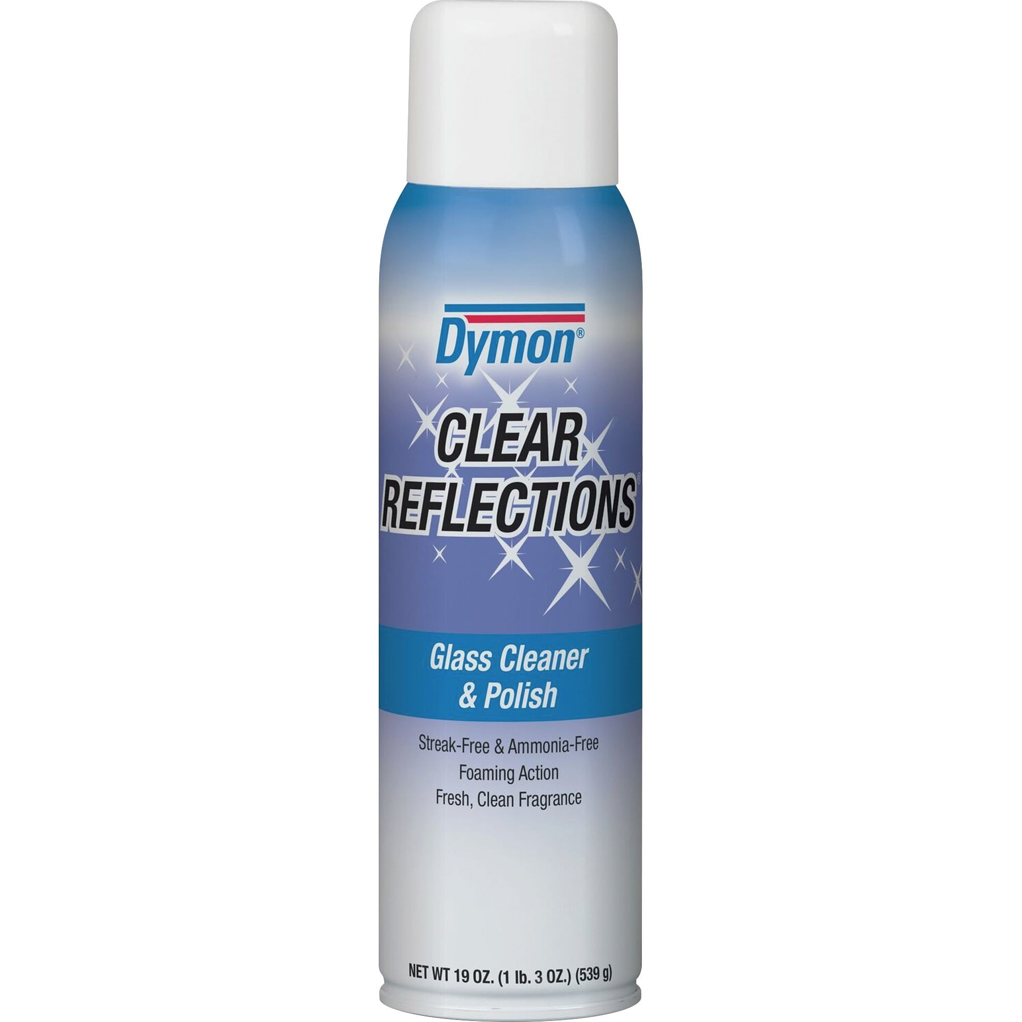 Dymon, ITW38520CT, Clear Reflections Aerosol Glass Cleaner, 12 / Carton