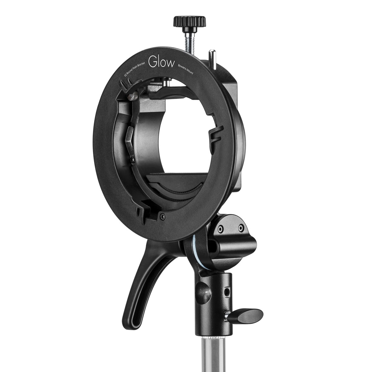 Neewer CRB1 S Type Beugel Houder met Bowens Mount & Paraplu Gat voor Z2 Z1 Z760 NW760 NW700 TT560 Q3 Vierkante Hoofd Ronde Hoofd Flash Speedlite Compatibel met Godox AD200Pro V1