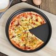 thumbnail image 3 of TINYSOME 9/10/11/12-Inch Non Stick Oven Tray Pizza Baking Pan Roasting Tin Pans Easy Use, 3 of 15