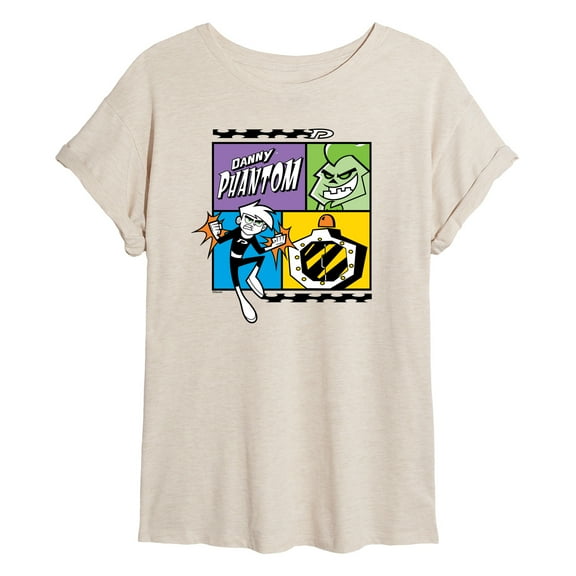 Danny Phantom - Danny Phantom Grid - Women's Oversized Graphic T-Shirt