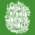 thumbnail image 2 of Boy's Ghostbusters Ain't Afraid Ghost Collage Graphic Tee Kelly Green Large, 2 of 4