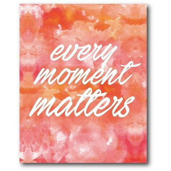 Courtside Market WEB-CT386-16x20 16 x 20 in. Every Moment Gallery-Wrapped Canvas Wall Art