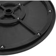 thumbnail image 4 of 1 Pce Plateau Tournant Solide 360° avec Base à Roulement Plateau Tournant TV Plateau Tournant Universel Support Pivotant Robuste Noir, 4 of 5