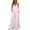 Pink, variant on uublik Womens Jumpsuit Casual Loose Overalls Jumpsuits Wide Leg Pants Rompers with Pockets