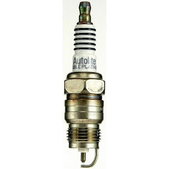 Autolite APP5125 Double Platinum Spark Plug Pack of 1 Fits select: 1987-1996 FORD F150, 1987-1996 FORD ECONOLINE