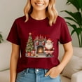 thumbnail image 5 of Tis The Season Cute Christmas Tree Santa Claus, Retro Christmas Shirt, Xmas TShirt, Cute Santa Claus Holiday, Merry Christmas Gift, 5 of 5