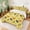 Mustard Peach, variant on Erosebridal Chicken Twin Comforter Sets for Boys Girls, Herbal Farmhouse Bedding Set, Gray Reversible 2-Piece 1 Comforter and 1 Pillowcase