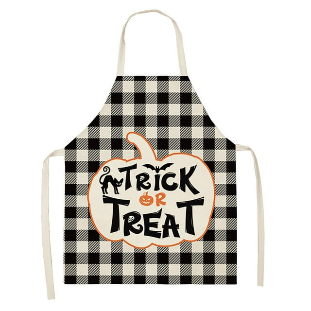 CRCMUHE Tablier Manches Femmes Hommes Squelette Os Tablier pour Halloween Designs Amusants Squelette Cosplay Robe Noire
