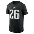 thumbnail image 2 of Men's Nike Saquon Barkley Black Philadelphia Eagles Player Name & Number T-Shirt, 2 of 3