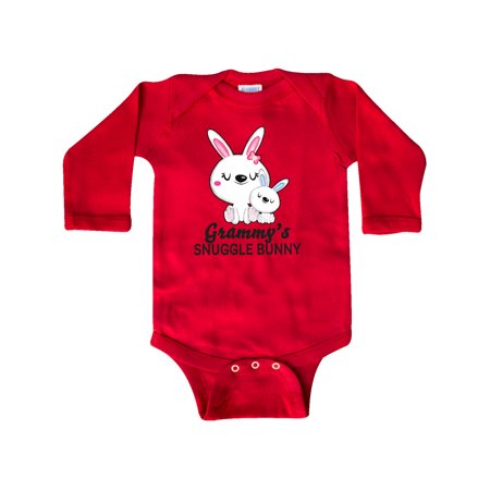 

Inktastic Grammys Snuggle Bunny Easter Gift Baby Boy Long Sleeve Bodysuit