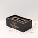 thumbnail image 5 of Estante de papel de impresión Elegante Royal Office Car Home Rectángulo en forma de caja de pañuelos Contenedor Toalla Servilletero Titular de pañuelos Sweethay JJ20001-05B, 5 of 7