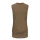 thumbnail image 4 of Blusas para las Mujeres Casual Verano Color Sólido Cuello Redondo Bolsillo sin Mangas Tanque Blusa, Poliéster Casual Top, Lavado de Manos, 4 of 6