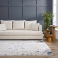 thumbnail image 5 of Hauteloom Calum Living Room, Bedroom Area Rug - Traditional - High Pile - Blue, Gray - 5'2" x 7', 5 of 15