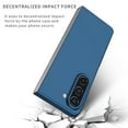 thumbnail image 2 of Feishell Ultra Thin Phone Case for Samsung Galaxy Z Fold 6 2024,Shockproof Slim Fit Hard PC Hollow Button Comfortable Hand Grip Anti-Scratch Lightweight Durable Phone Case for Women Men,Darkblue, 2 of 7